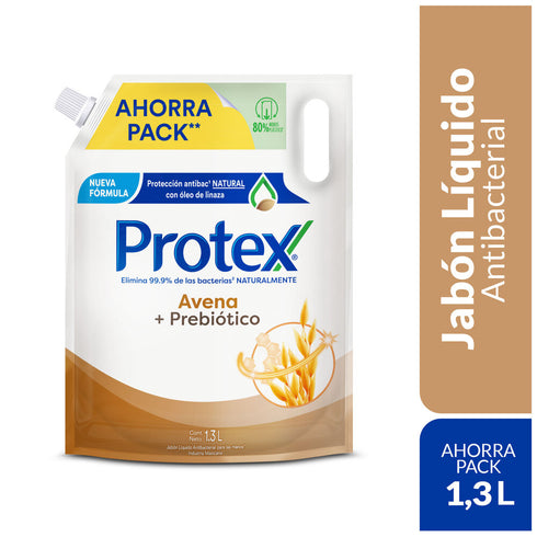Jabon PROTEX Avena Doypack 1.3L